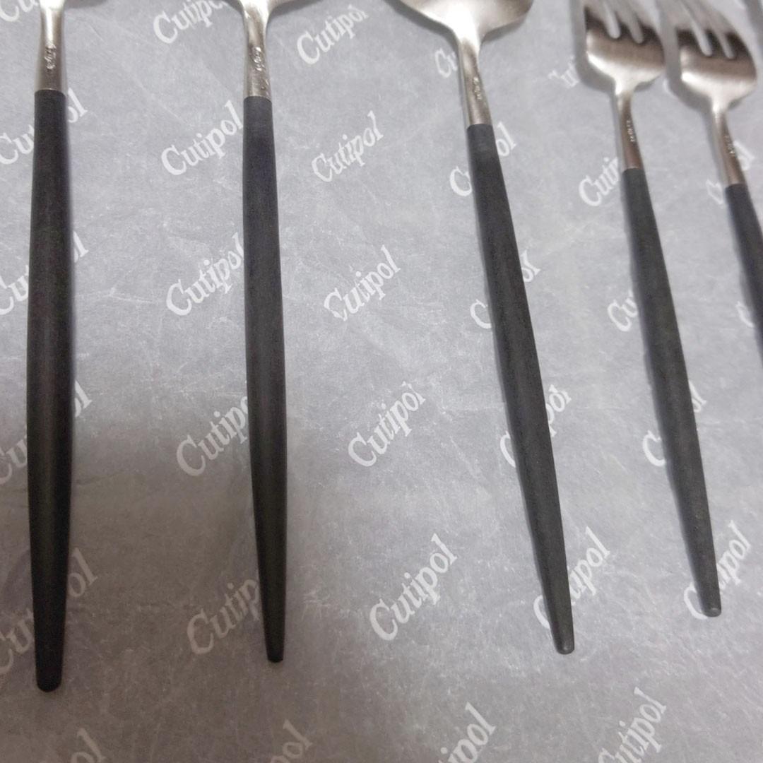 クチポール　GOA ③　6本セット　ゴア　デザートスプーン　デザートフォーク