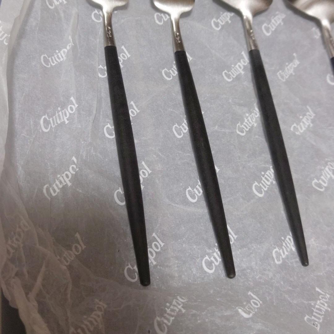 クチポール　GOA ③　6本セット　ゴア　デザートスプーン　デザートフォーク