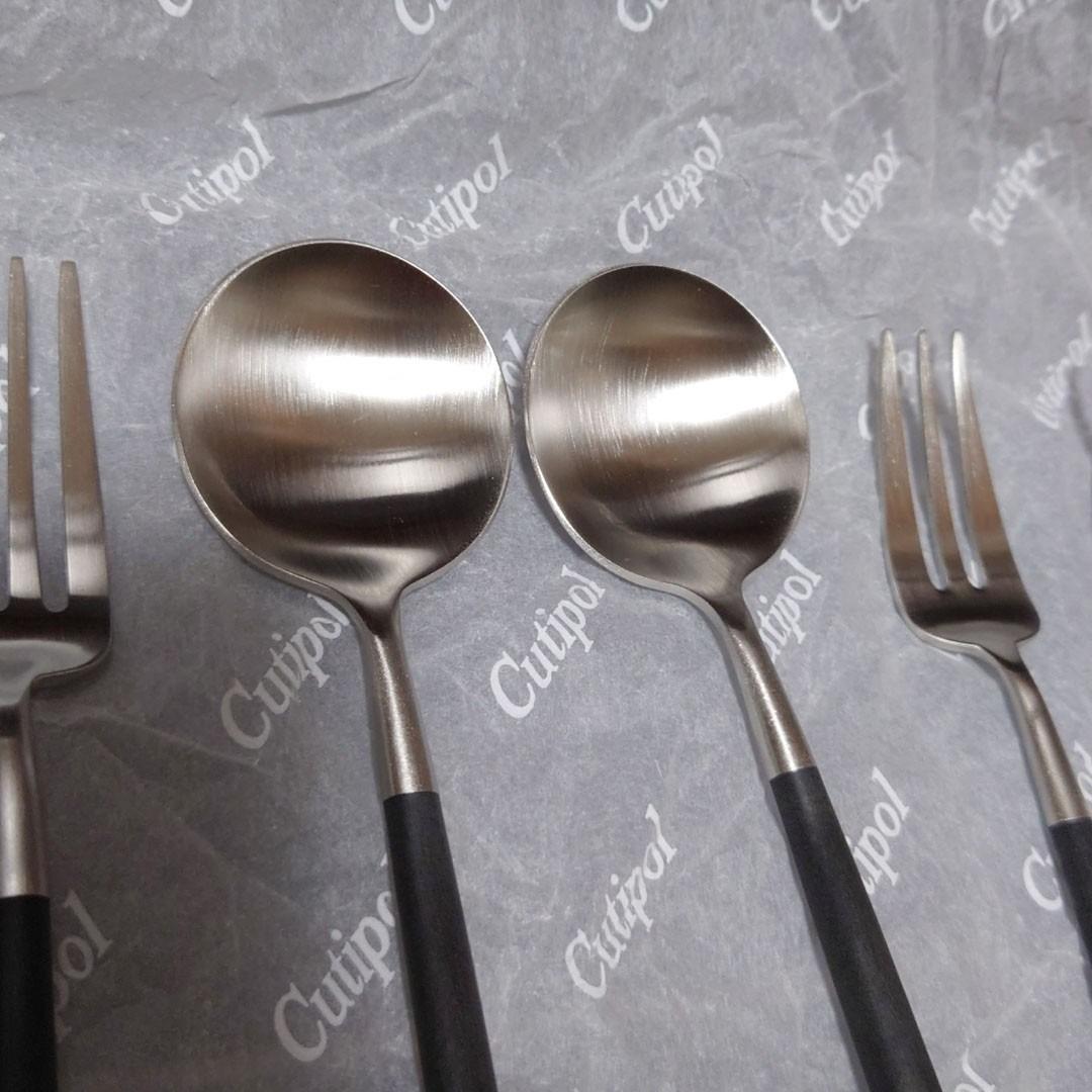 クチポール　GOA ③　6本セット　ゴア　デザートスプーン　デザートフォーク