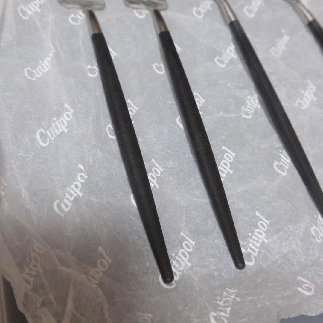 クチポール　GOA ③　6本セット　ゴア　デザートスプーン　デザートフォーク