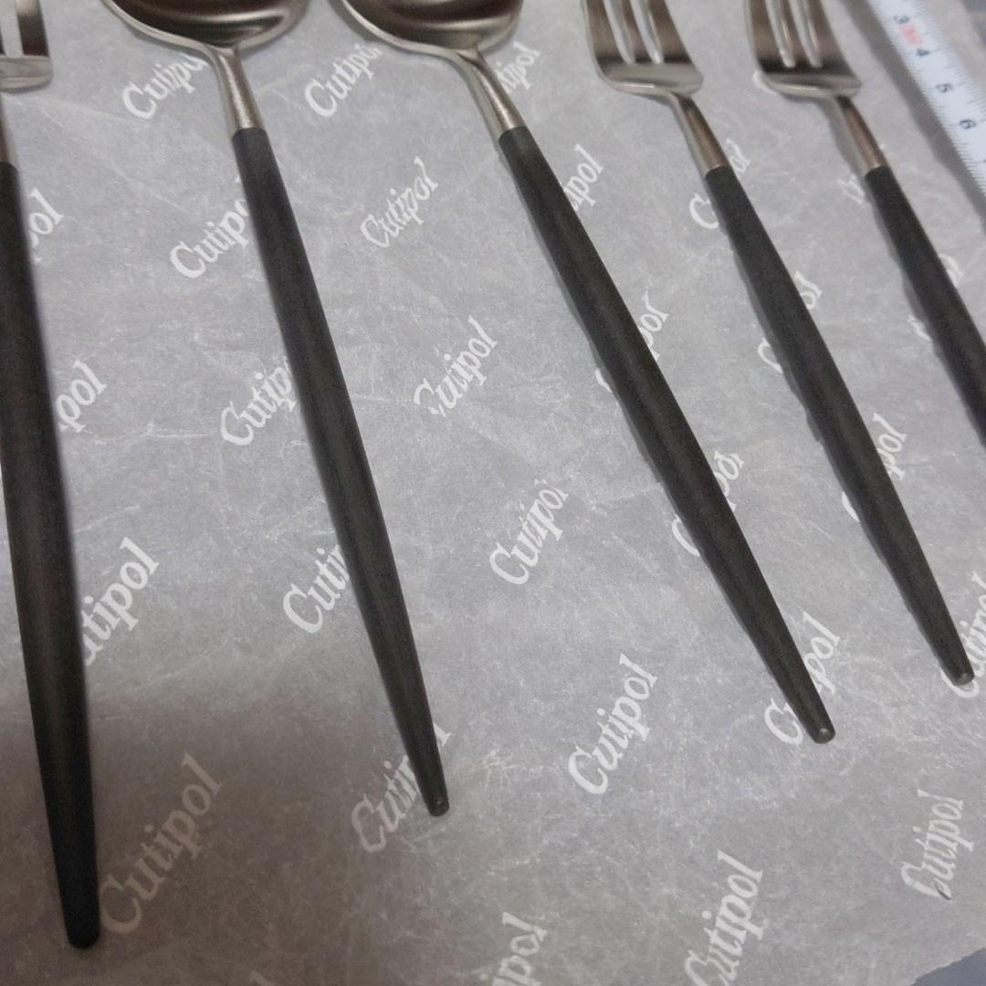 クチポール　GOA ③　6本セット　ゴア　デザートスプーン　デザートフォーク