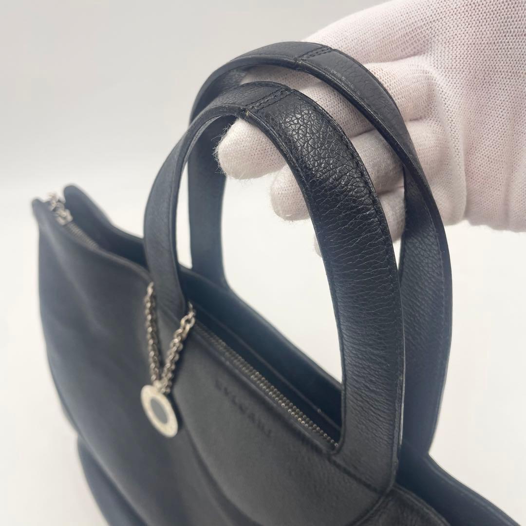 【美品】ブルガリ デコルテ トートバッグ ショルダー 2way レザー ビジネス