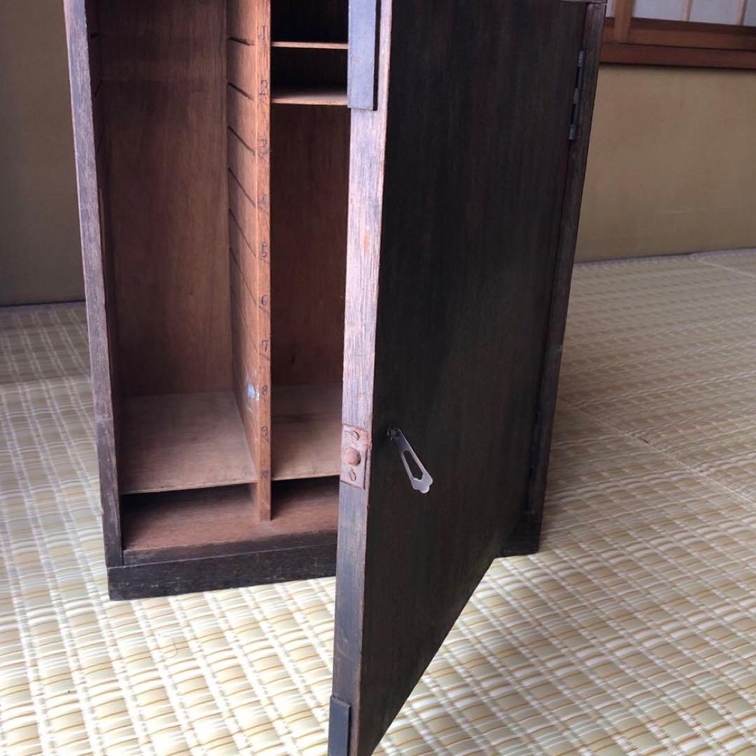 小物入れ　収納棚　ヴィンテージ　昭和レトロ　オーダー家具　貴重