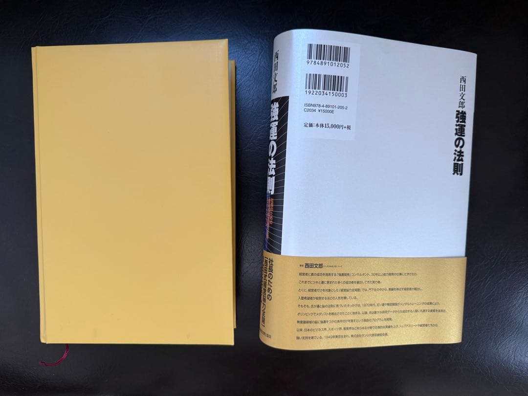 未使用！強運の法則 : 社長のための「西田式経営脳力全開」8大プログラム
