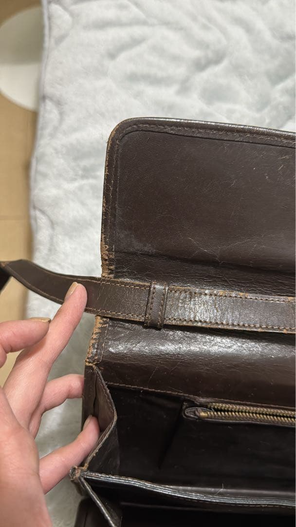 Fendi ショルダーバッグ ブラウン/ベージュ