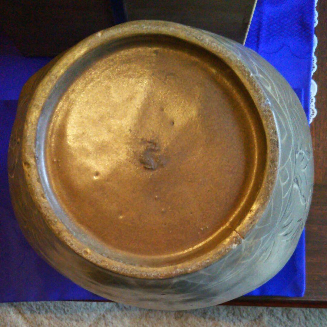 高麗像巌花器箱付き