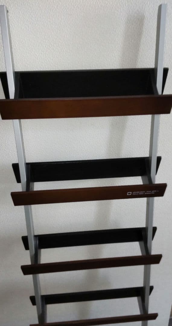 ヤマト工芸 5足 木製スリッパラック 立て掛け式