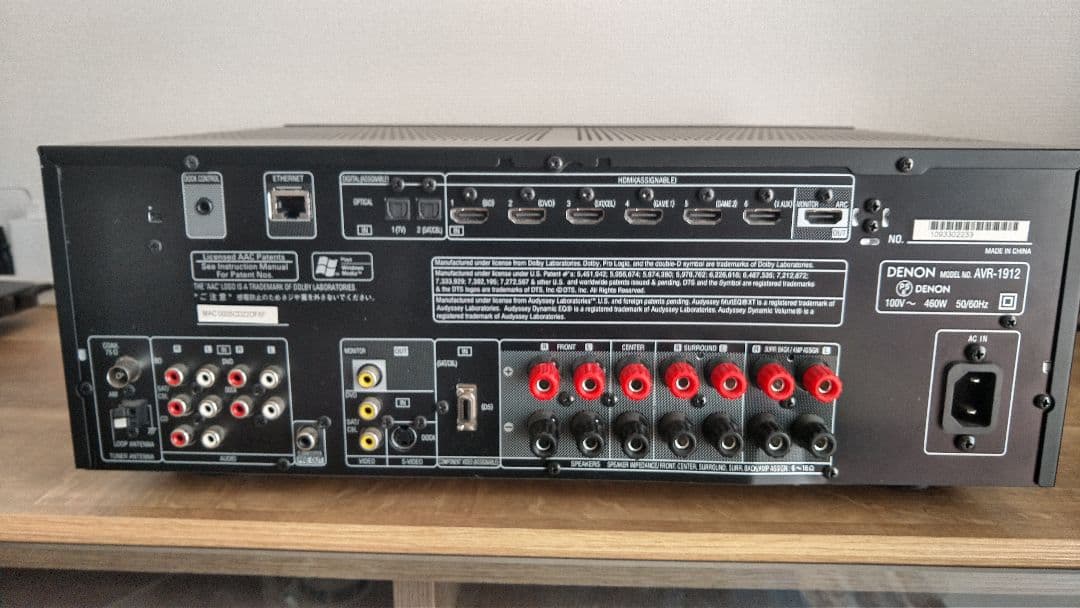 る*て様 DENON デノン 7.1ch AVサラウンドレシーバー AVR-19