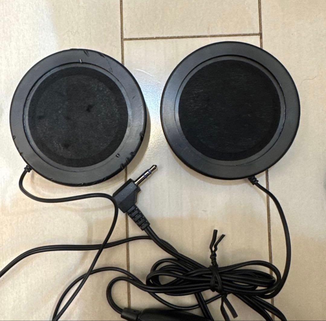 バートン内蔵スピーカー付きニット帽 黒☆