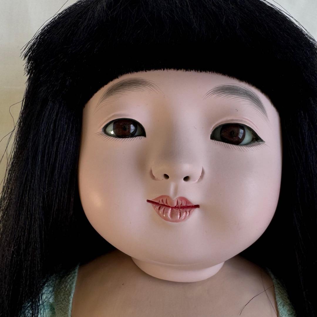 市松人形　松乾斎東光　身長35.5cm