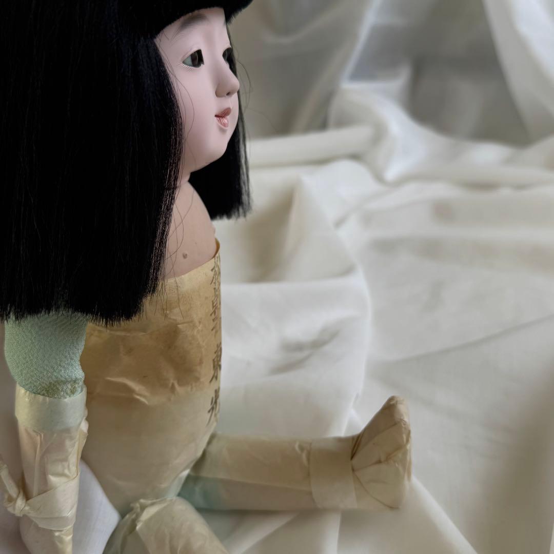 市松人形　松乾斎東光　身長35.5cm