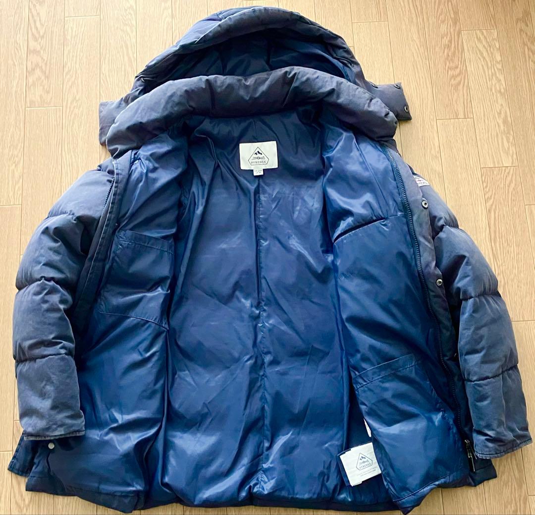 PYRENEX BELFORT ダウンジャケット ネイビー　メンズM