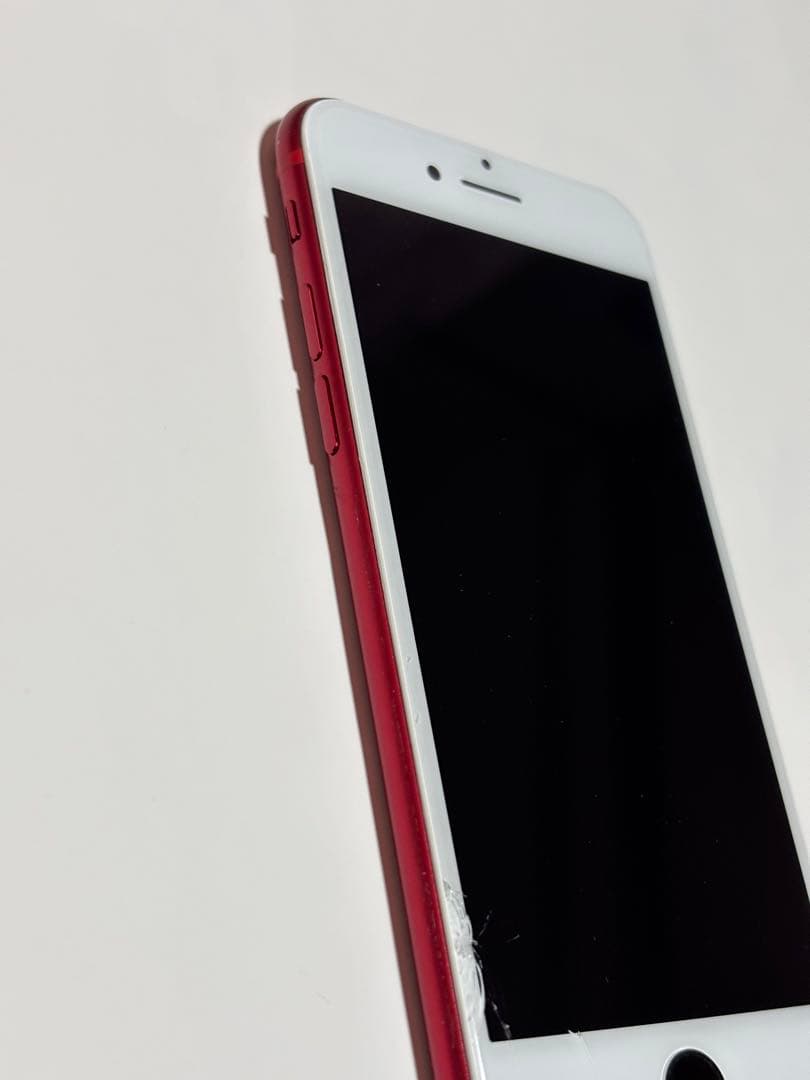 iPhoneSE 第二世代 64GB RED フロントパネルカスタム→ホワイト