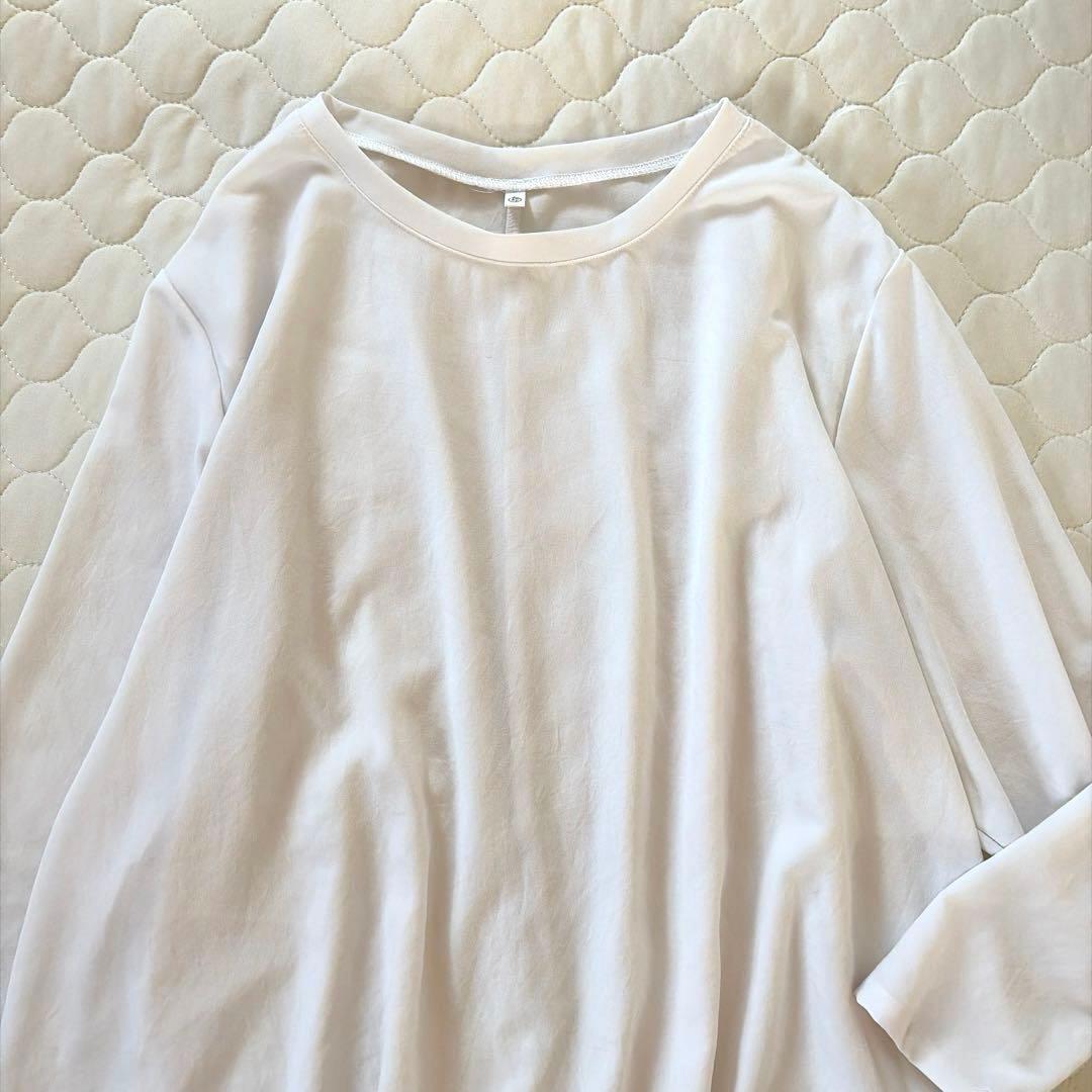 人気商品✴︎BEARDSLEY 後ろドレープTブラウス　アイボリー