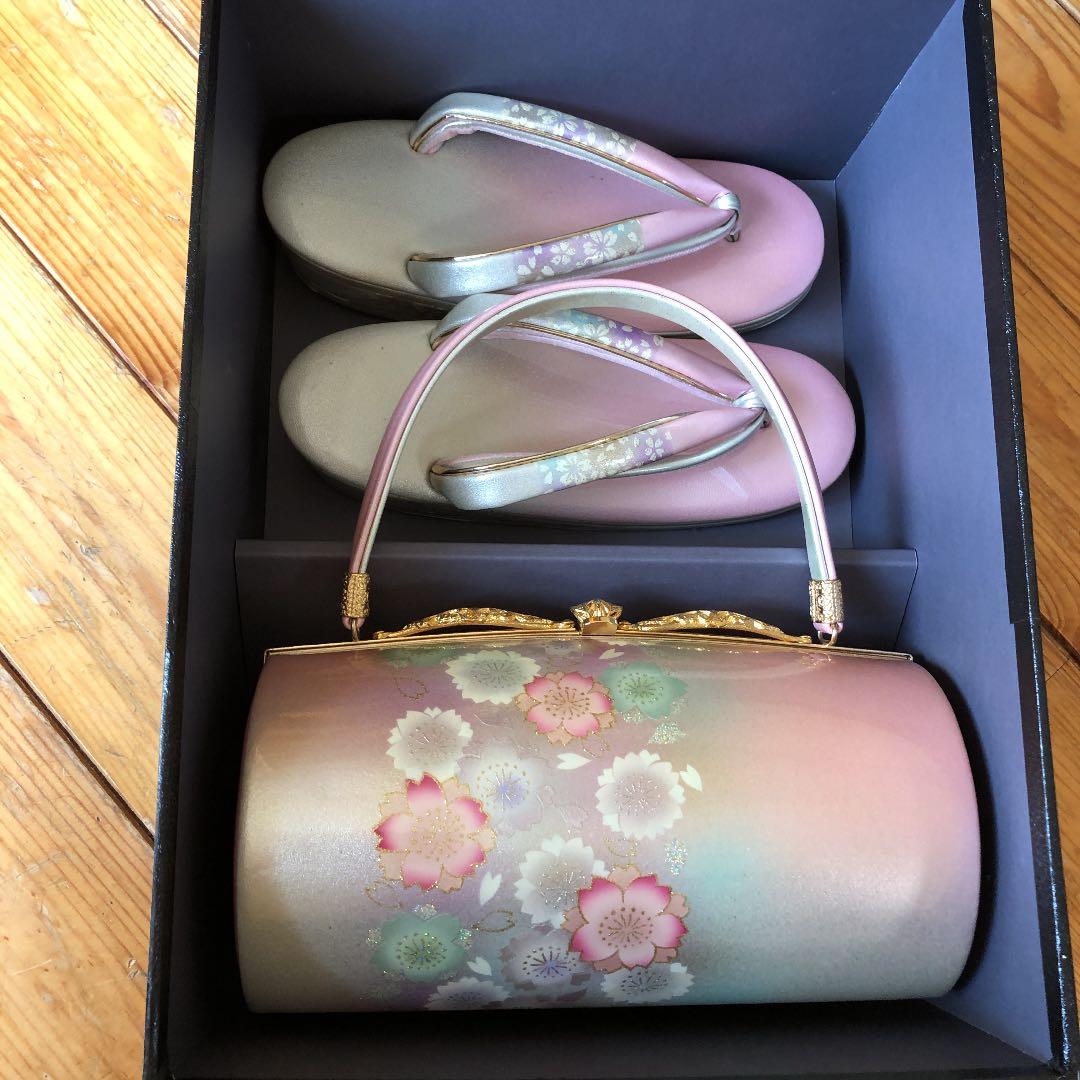 成人式　バック　草履