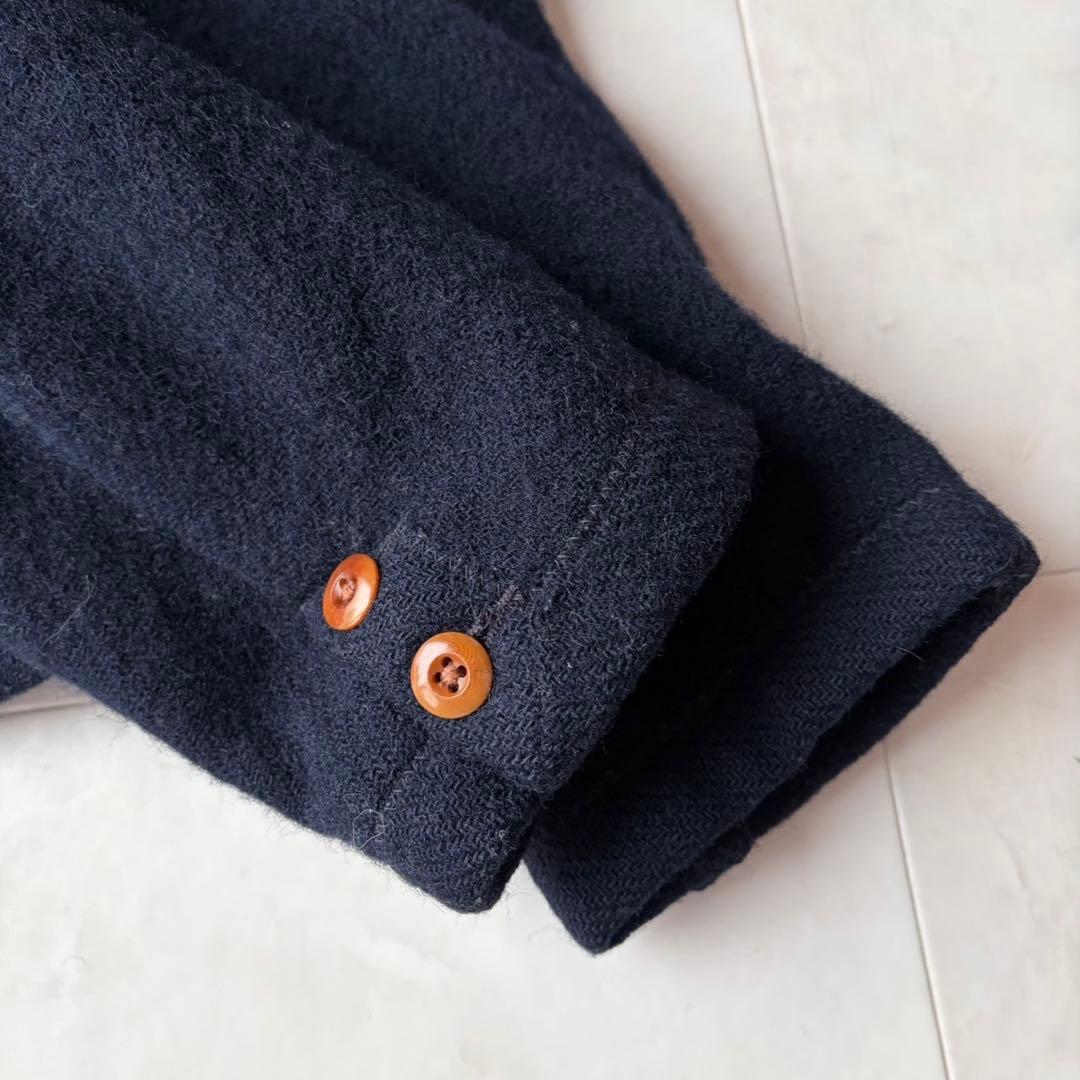 45Rフォーティファイブアール umi908 縮絨ウール ショートコート