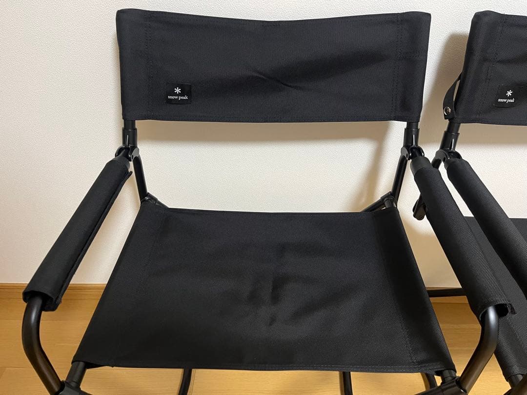 ごろ スノーピーク FDチェア ブラック 雪峰祭 限定 コーデュラ