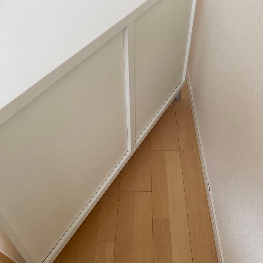 IKEA ベストー　収納棚　白