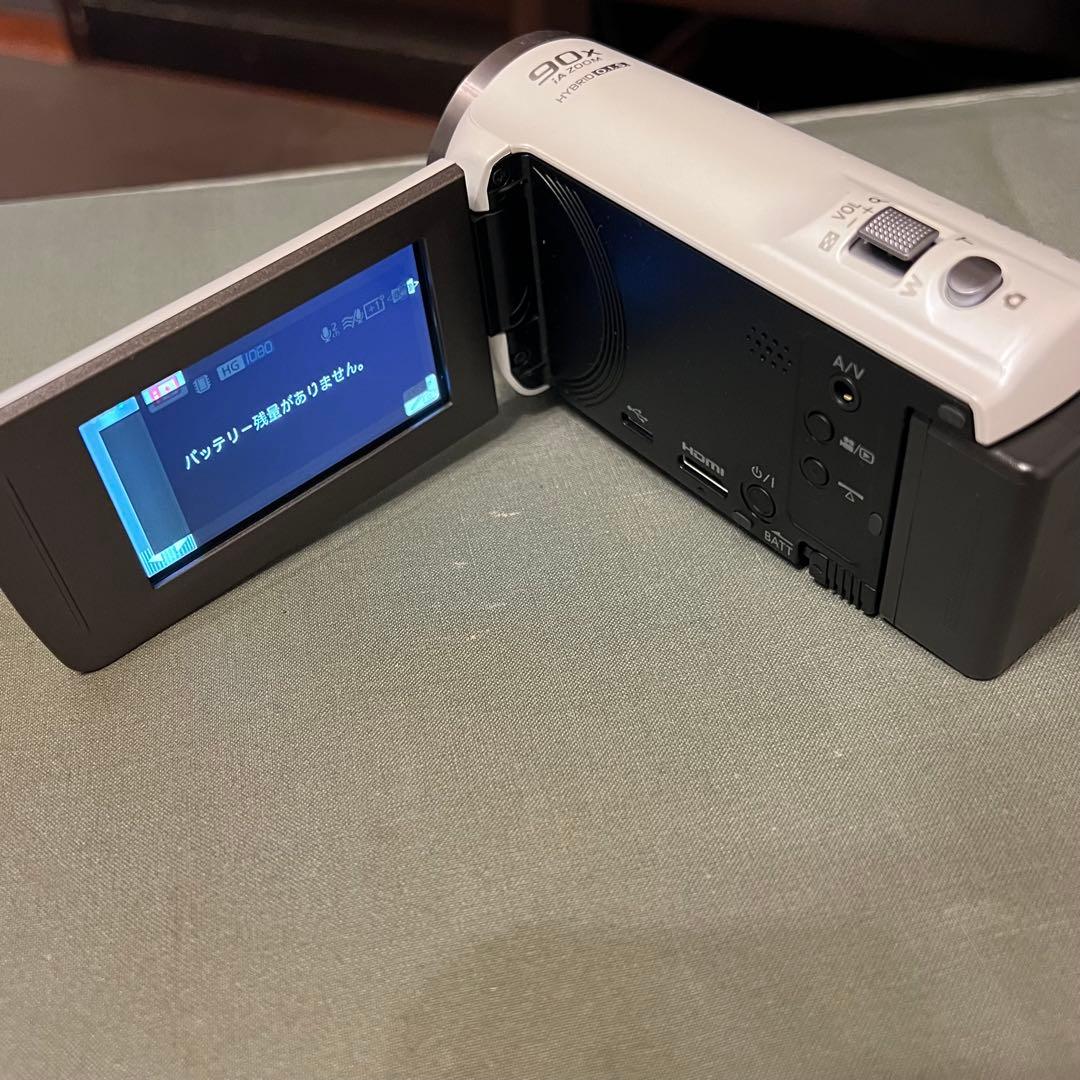 パナソニック HDビデオカメラ V480MS 高倍率90倍ズーム