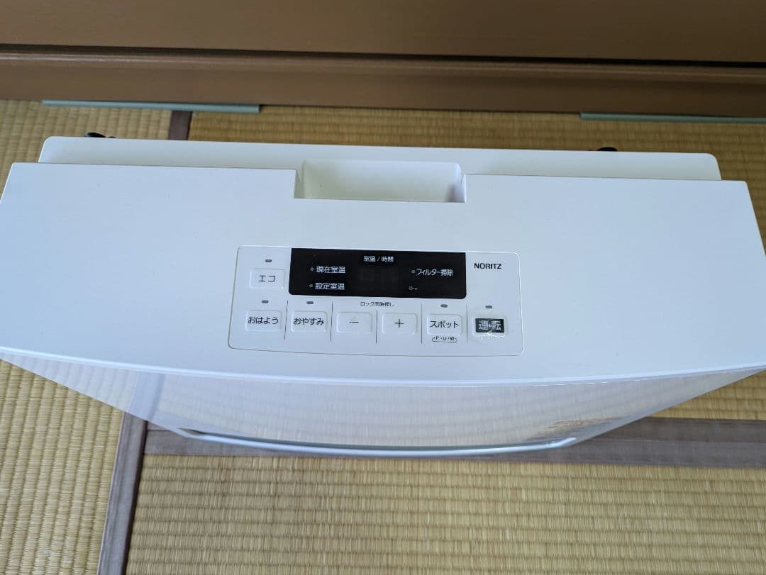 NORITZ ガスファンヒーター 型番:GFH−4006S-W5　都市ガス用