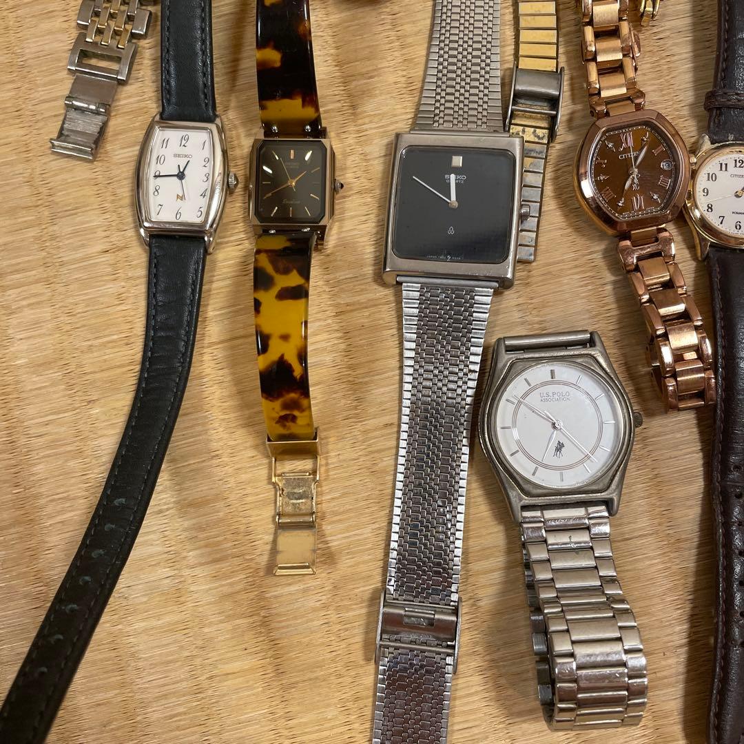 腕時計　まとめ売り　ジャンク品　CITIZEN SEIKO他いろいろ 21 点
