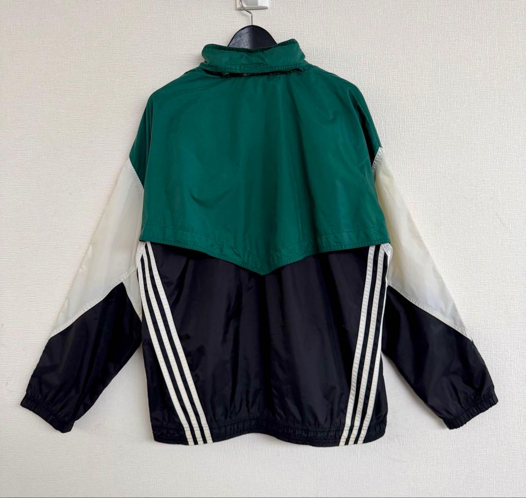 超スペシャル 常田大希着用 90s アディダス ナイロンジャケット M グリーン