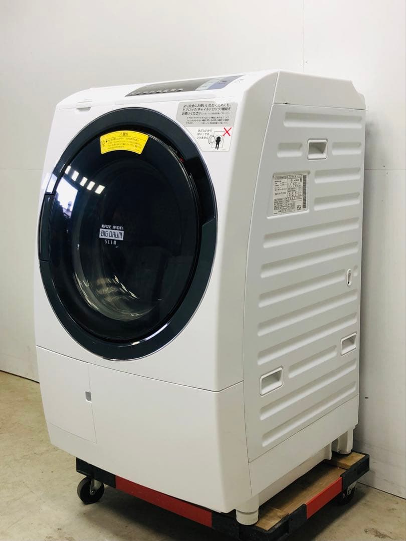 BD-TS100AL 17年製 分解洗浄3ヶ月保証 日立 ドラム式洗濯乾燥機