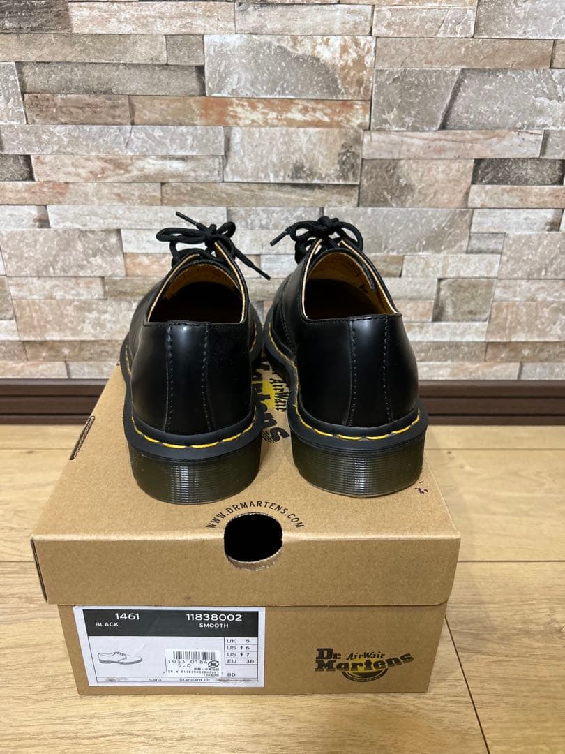 【良品・箱付】Dr.Martens 1461 3ホール 24cm(UK5)