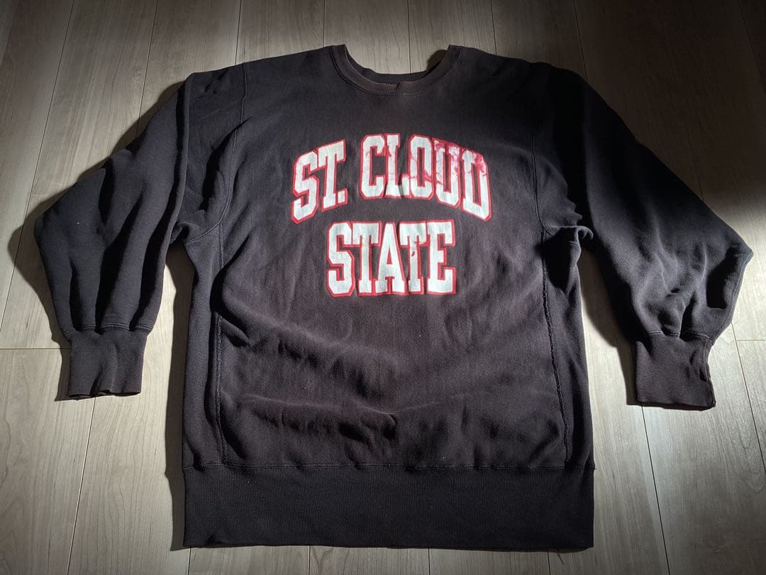 な*く様 80s チャンピオン リバースウィーブ スウェット ヴィンテージ 黒