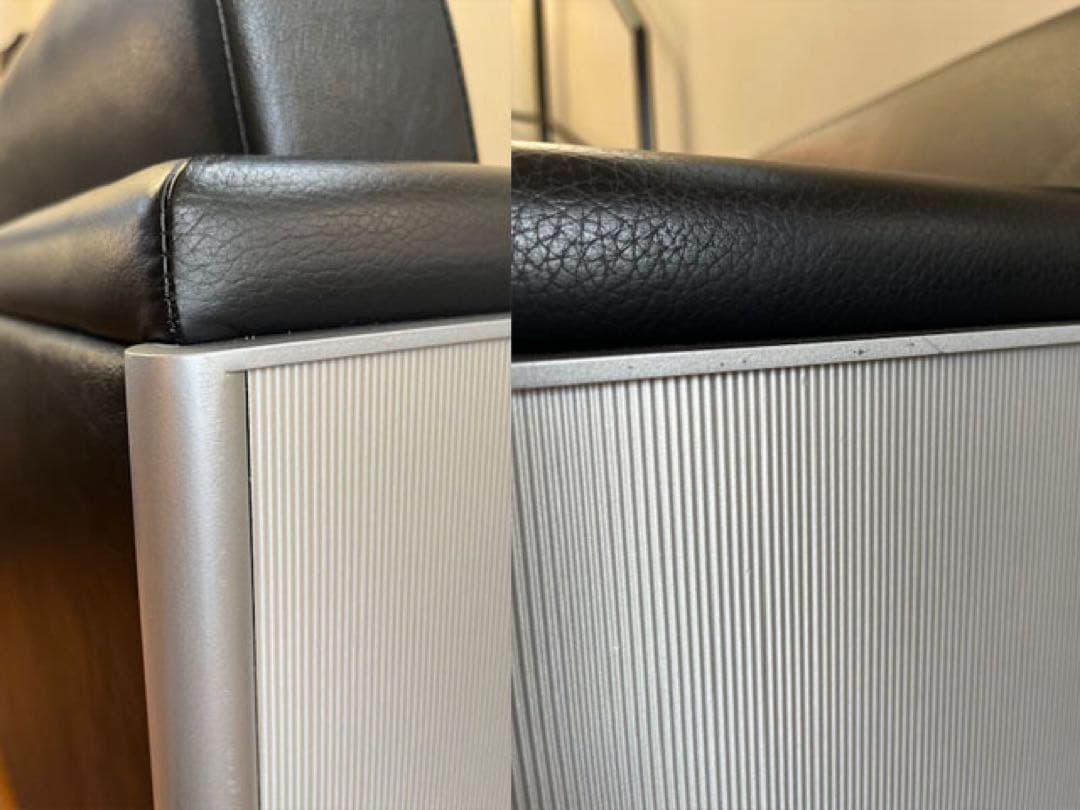 イトーキ　MEZZO ラウンジチェア　② 本革　21万 モダン シングルソファ