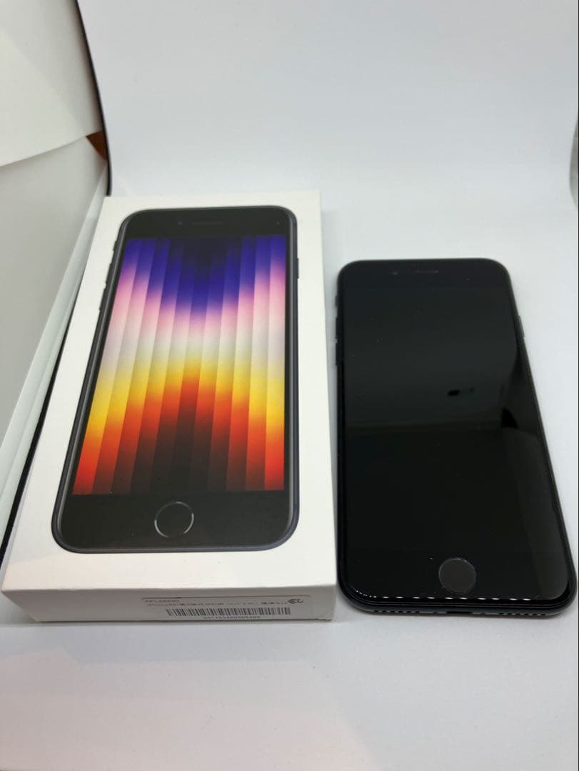 iPhoneSE 第３世代 64GB ミッドナイト【ジャンク品】