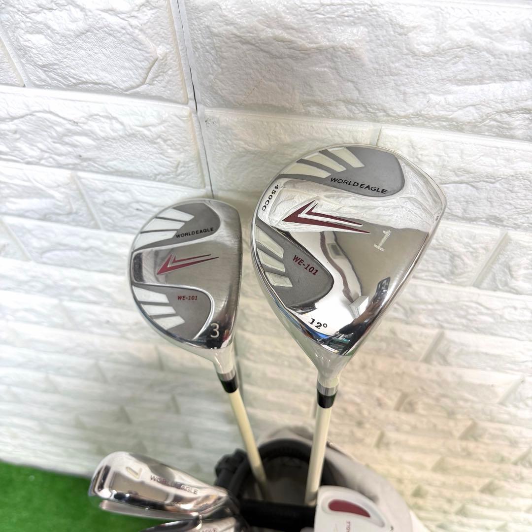 ゴルフセット　レディース　ワールドイーグル　大人気　WE-101 すぐ使える