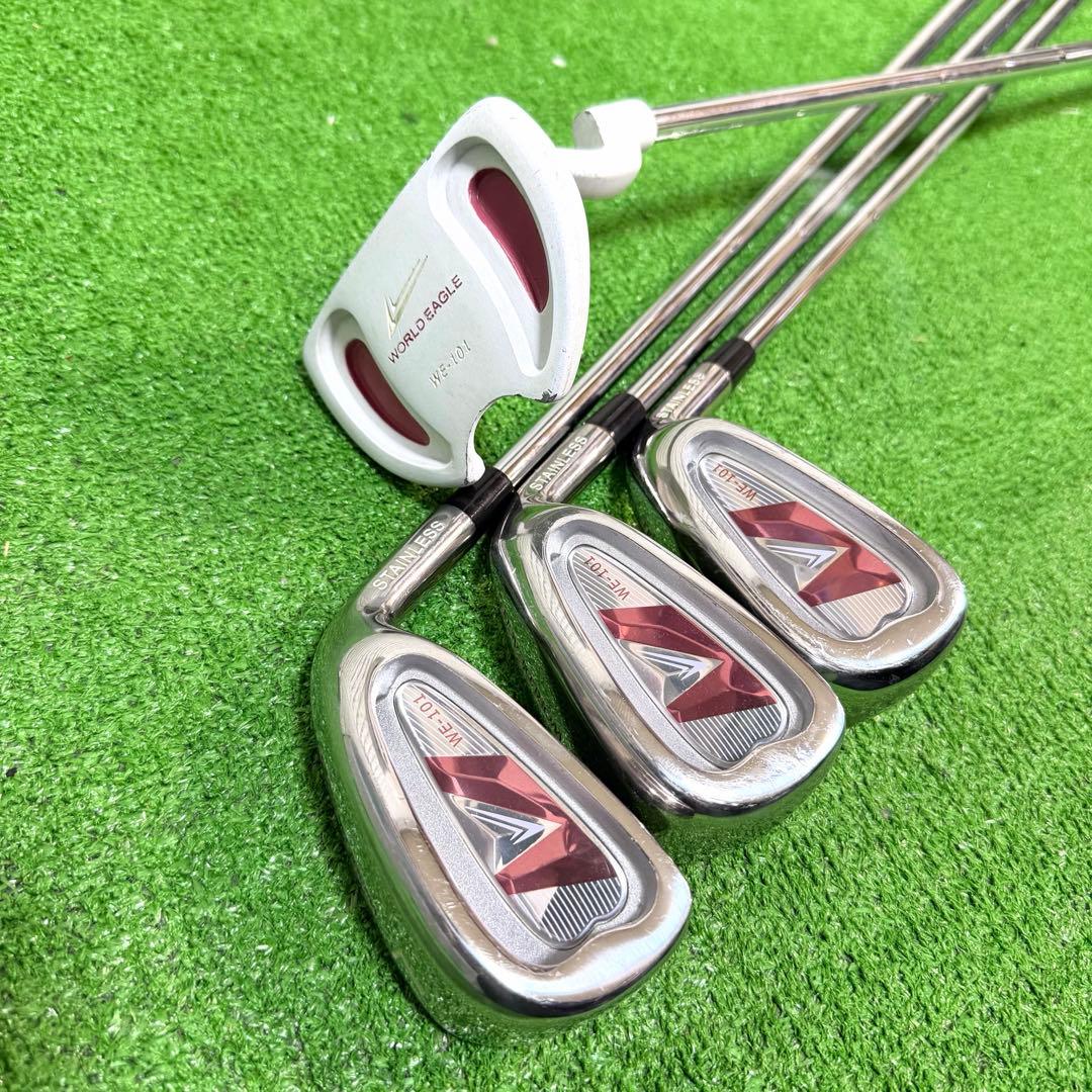ゴルフセット　レディース　ワールドイーグル　大人気　WE-101 すぐ使える