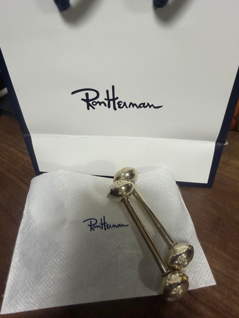 Ron Herman ダンベル型ラトル　ガラガラ　ロンハーマン　出産祝い