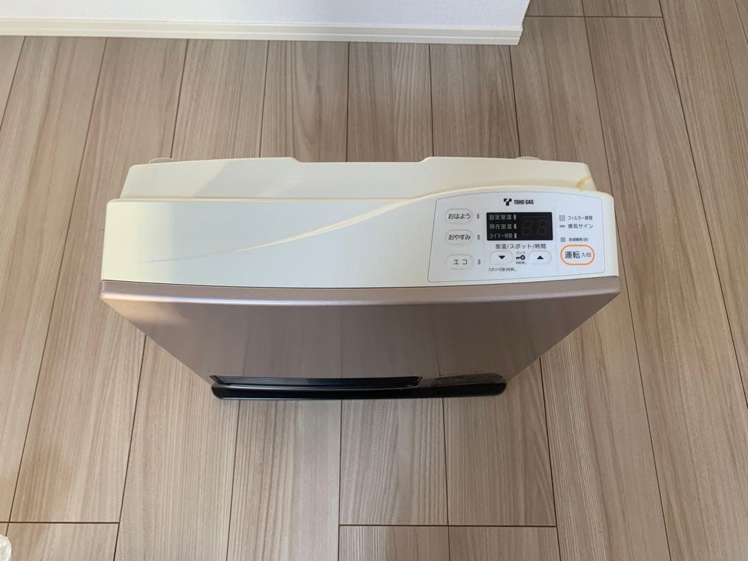 東邦ガス Rinnai ガスファンヒーター RC-24FSI 都市ガス用