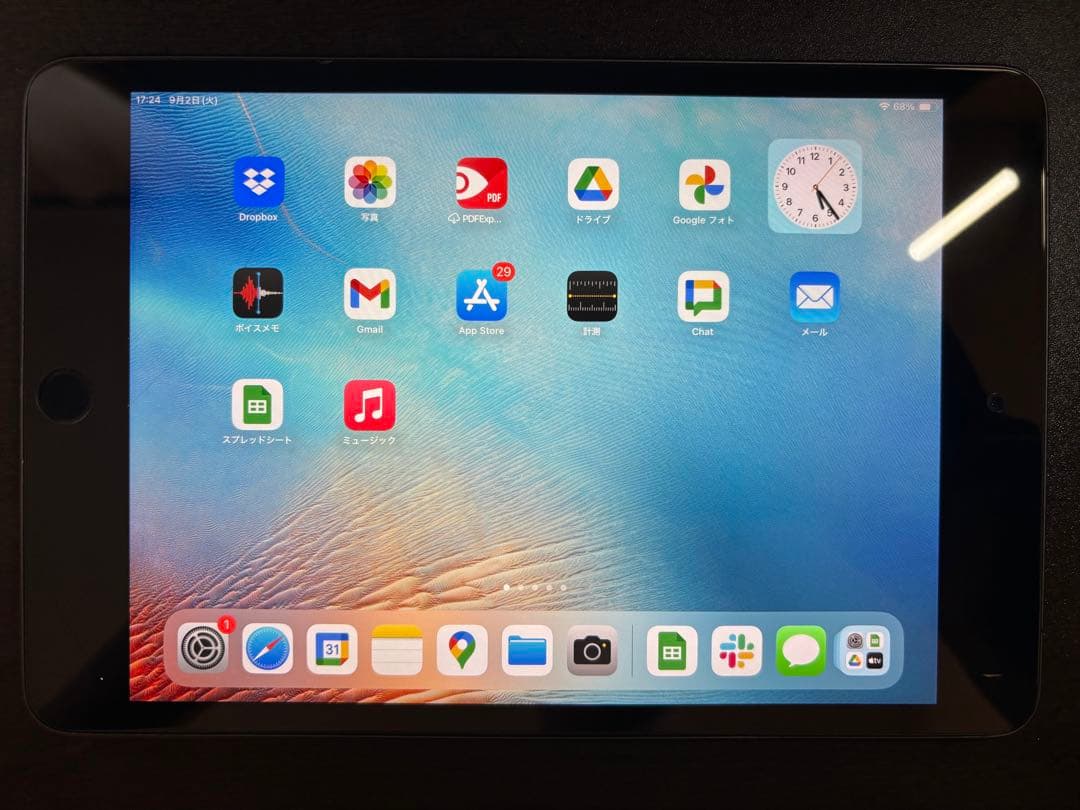 【美品】iPad mini 第5世代 cellular 64GB ケーブル付き