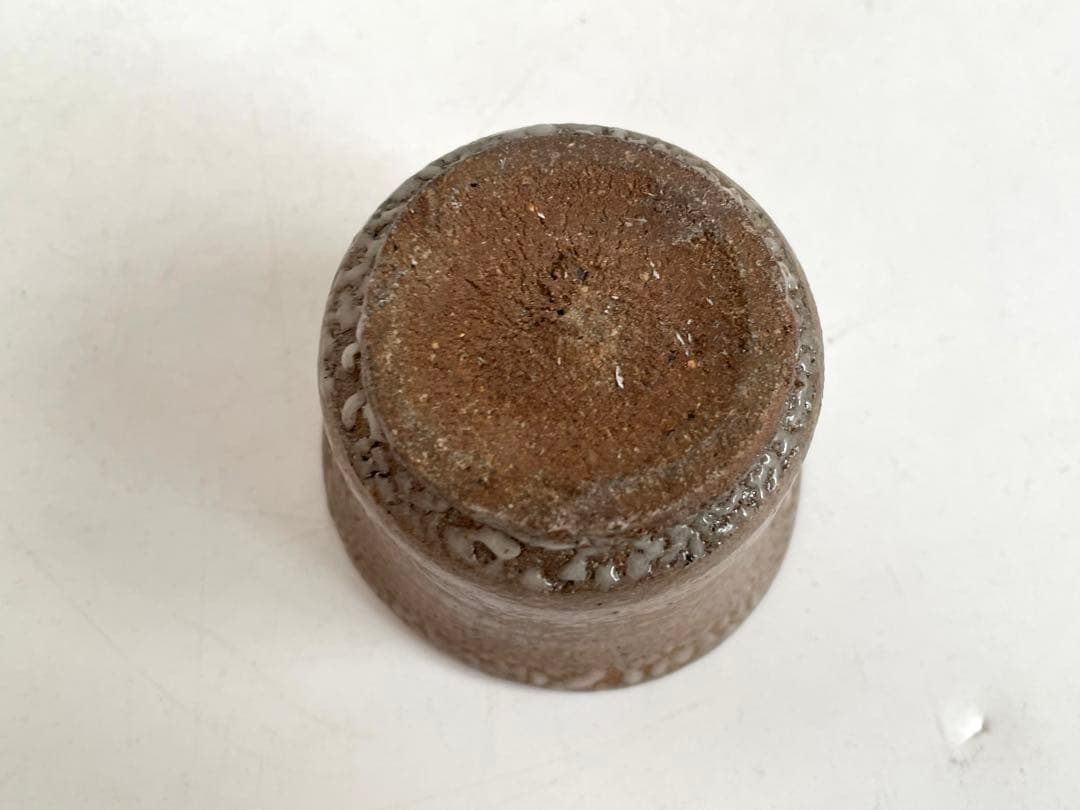 陶芸家　不東庵　細川護煕　唐津　ぐい呑　共箱　古唐津　絵唐津　酒器　酒盃