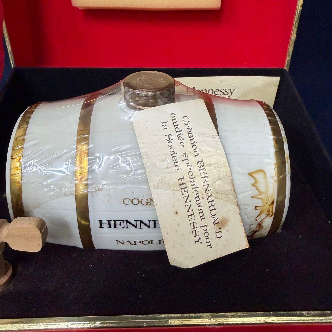 Hennessy ヘネシー ナポレオン 樽型陶器ボトル コニャック 未開封