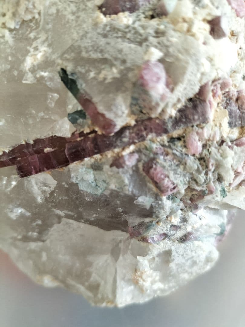 トルマリン　原石　水晶　ウォーターメロン　ルベライト