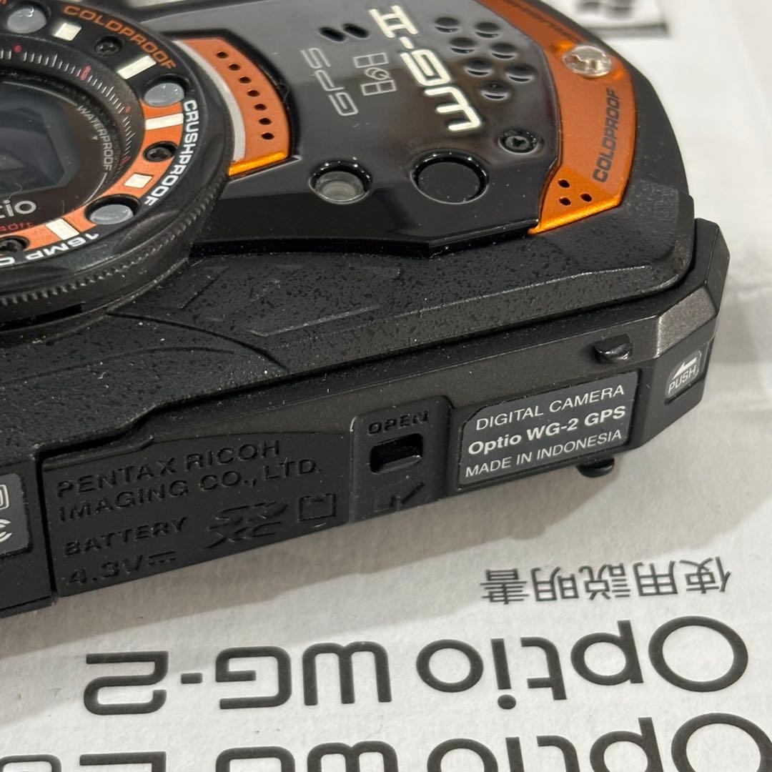 PENTAX Optio WG-2 オレンジ 防水デジタルカメラ B1