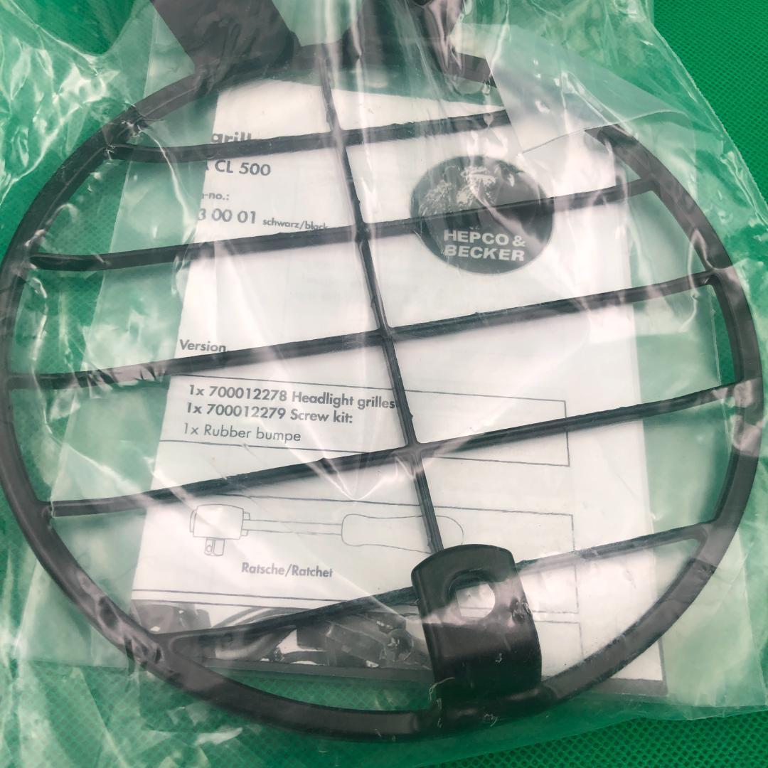 ヘプコ&ベッカー　ヘッドライトグリル　HONDA　CL250　CL500　新品