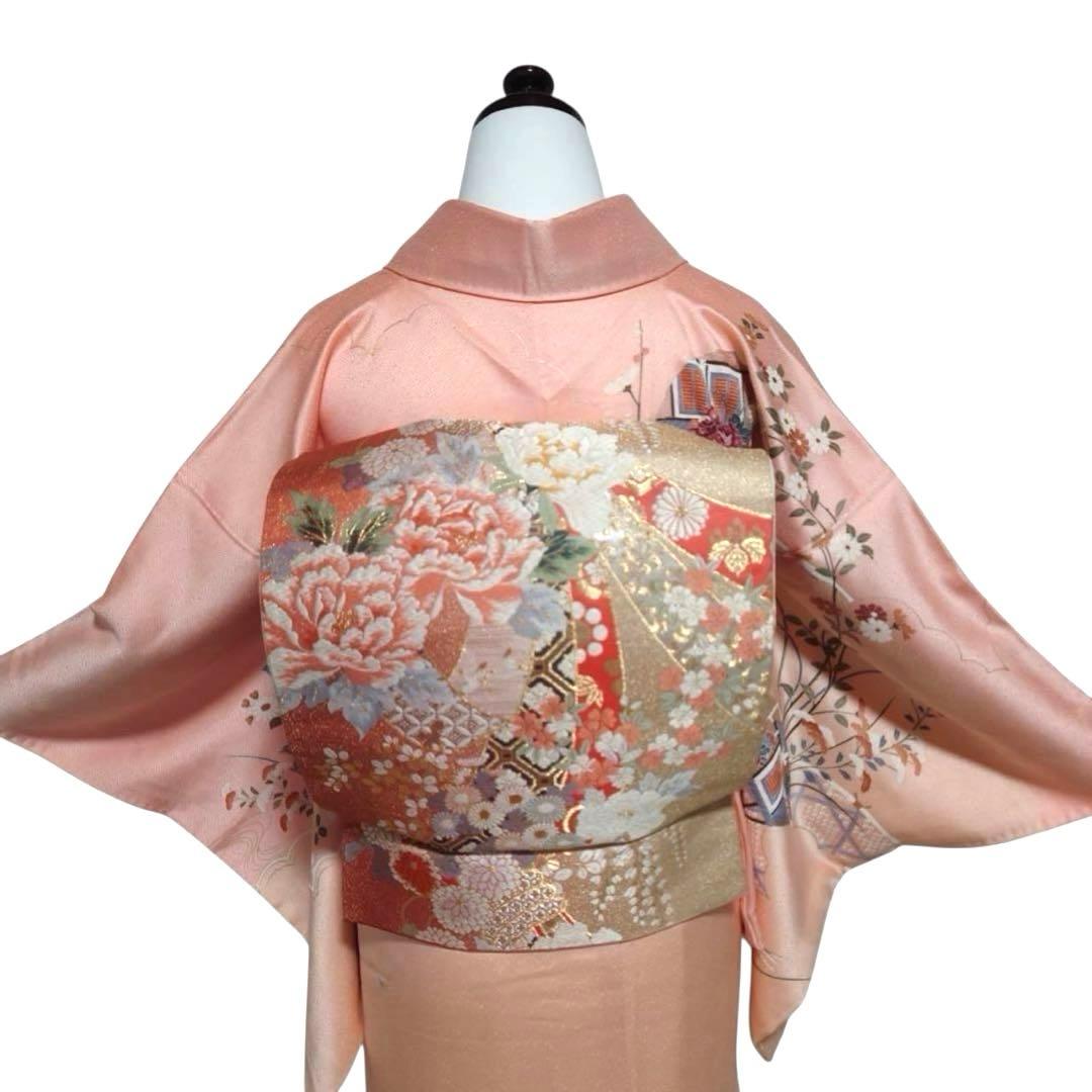 正絹　友禅　訪問着　フルセット 美品　袷　イ9981