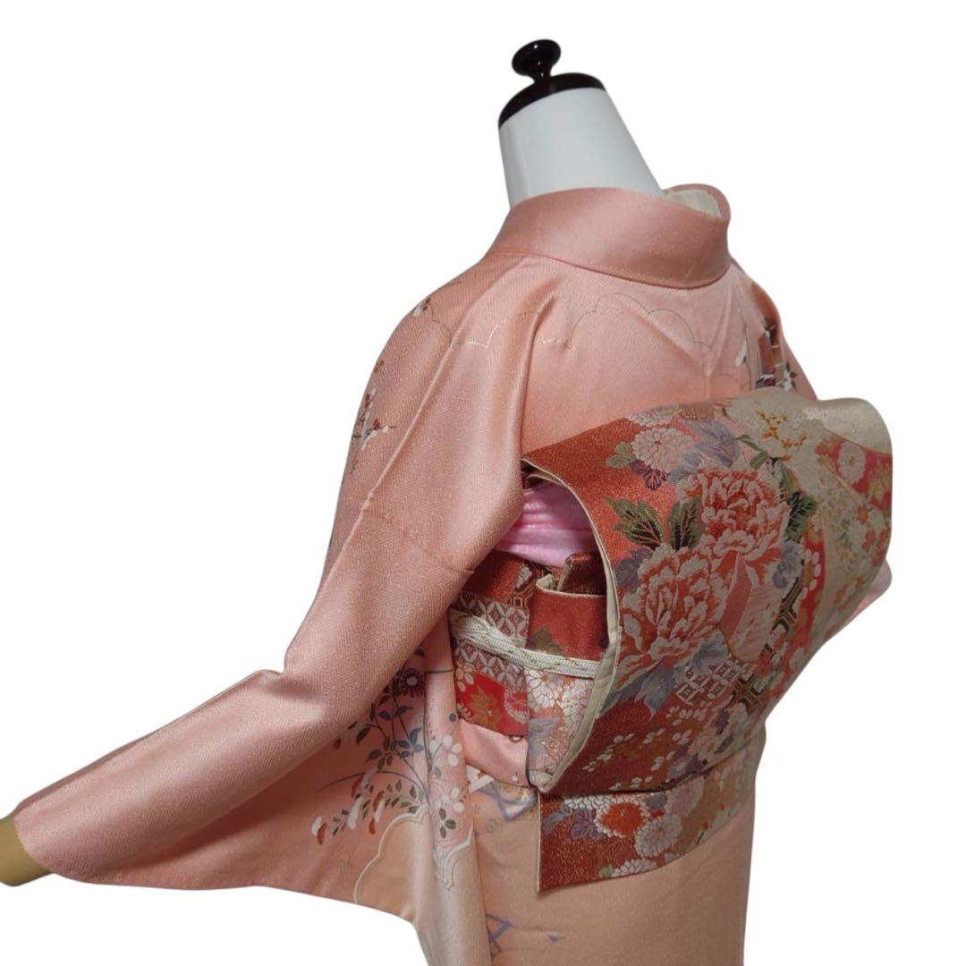 正絹　友禅　訪問着　フルセット 美品　袷　イ9981