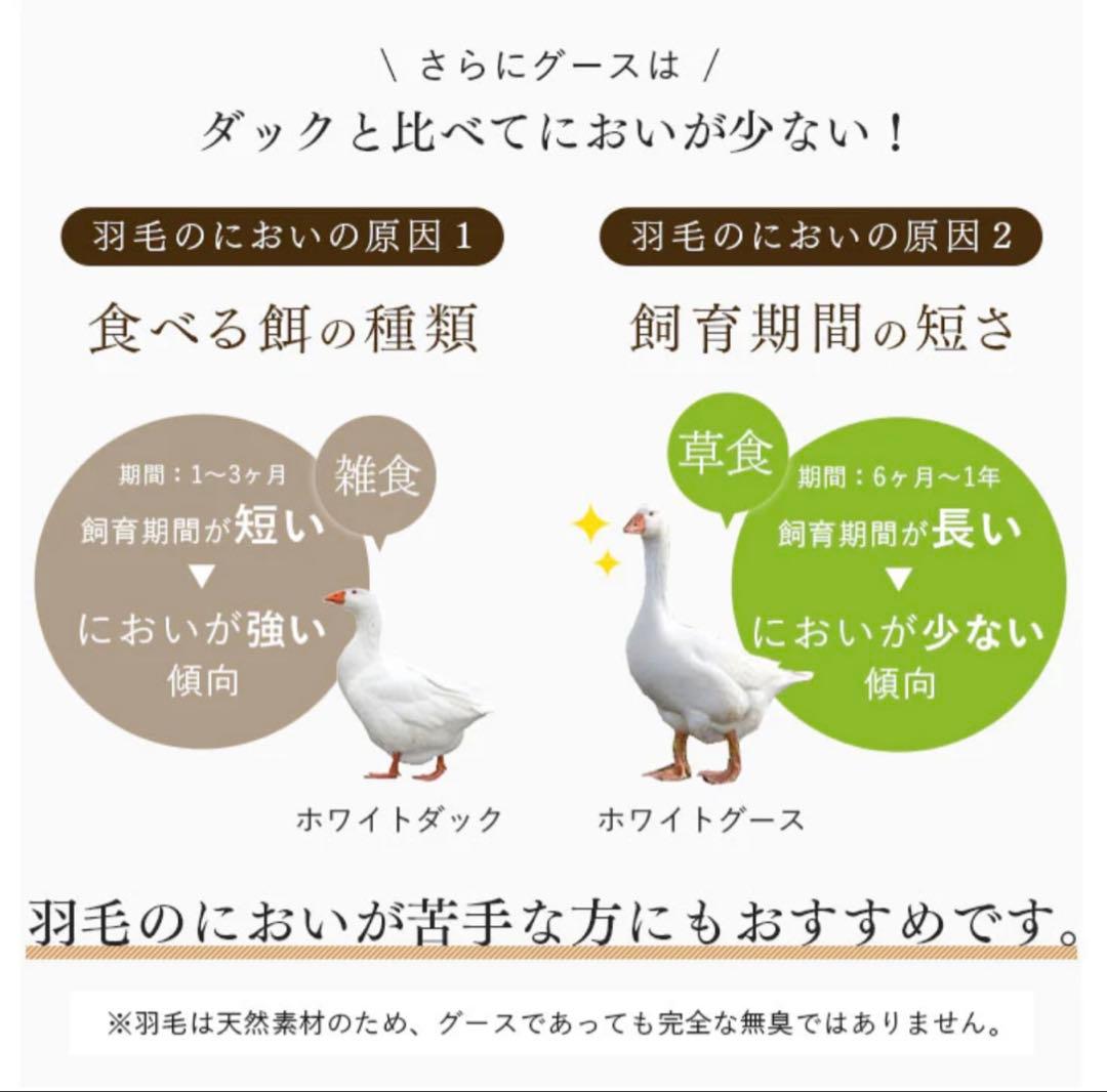 【定価4万　日本製　羽毛布団　シングル　ホワイトグースダウン93%】
