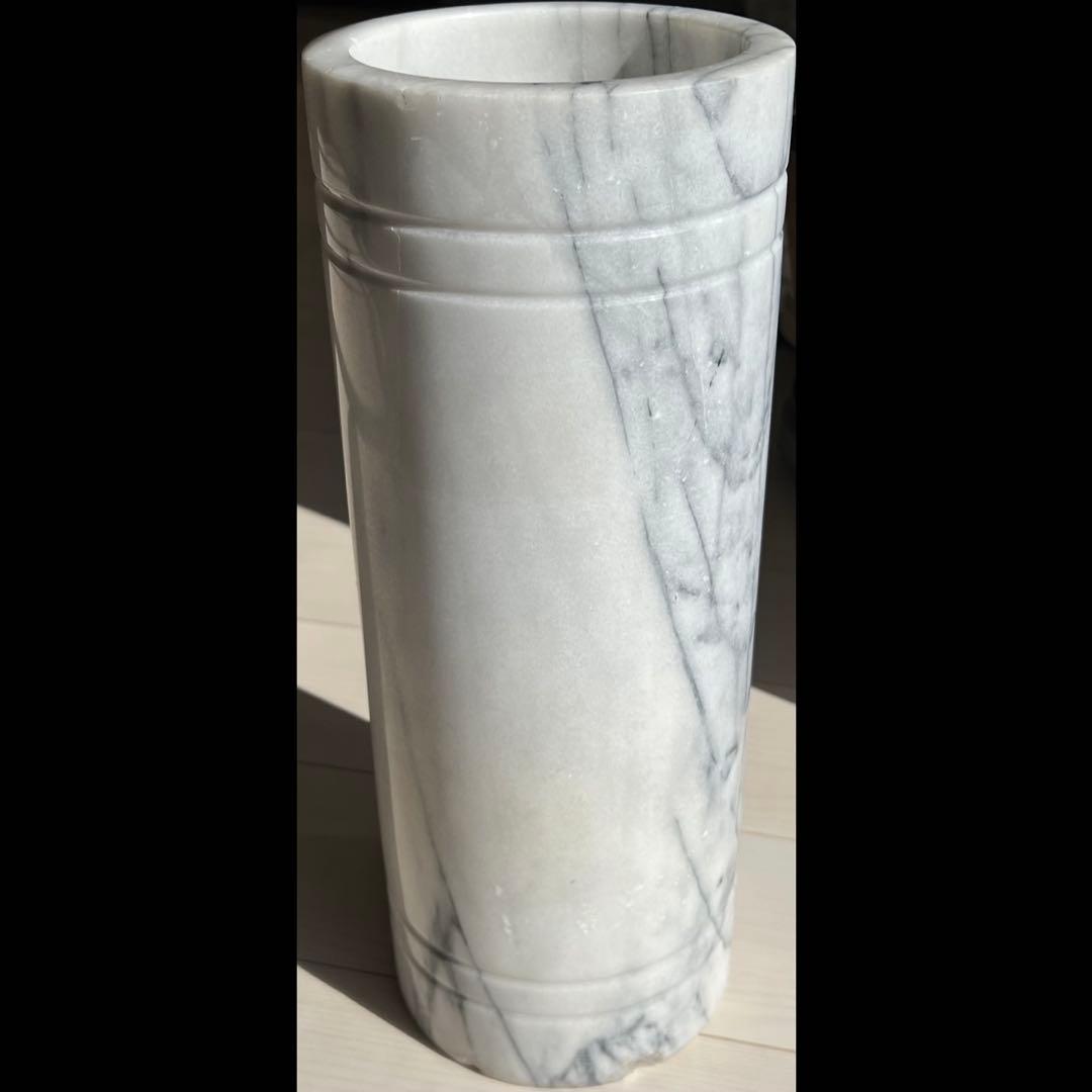 イタリア製　大理石　ヴィンテージ　傘立て　マーブルアンブレラスタンド