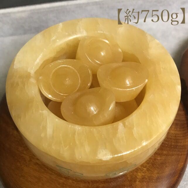 ★特選NEWセット★金運スペシャル☆聚寶盆♢【天然アラゴナイト☆招財セット】❤️