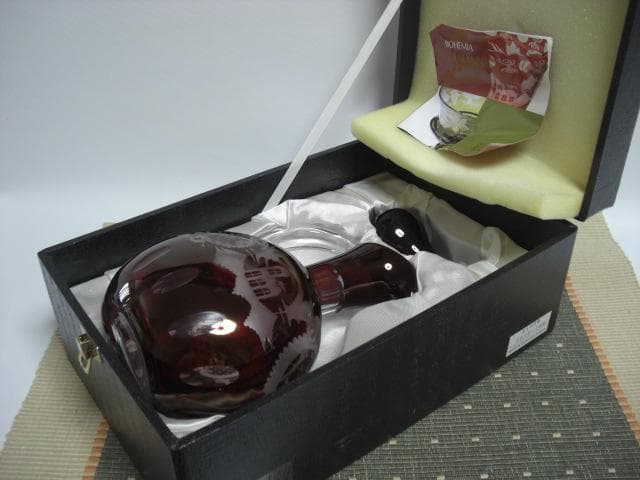 ◆BOHEMIA/ボヘミア EGERMANN GLASS デキャンタ◆未使用品◆