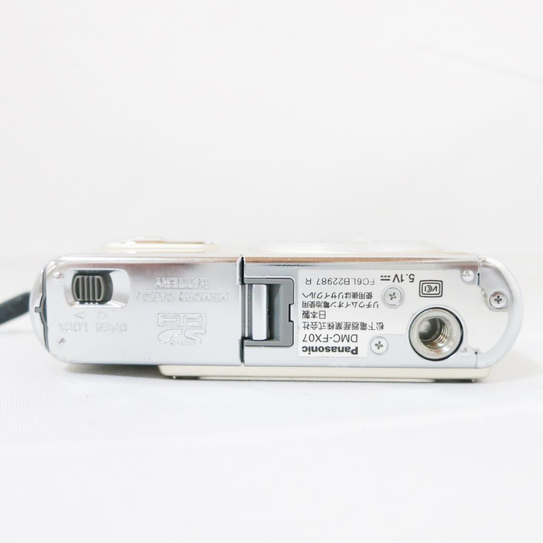 Panasonic Lumix DMC-FX07 ゴールド デジタルカメラ