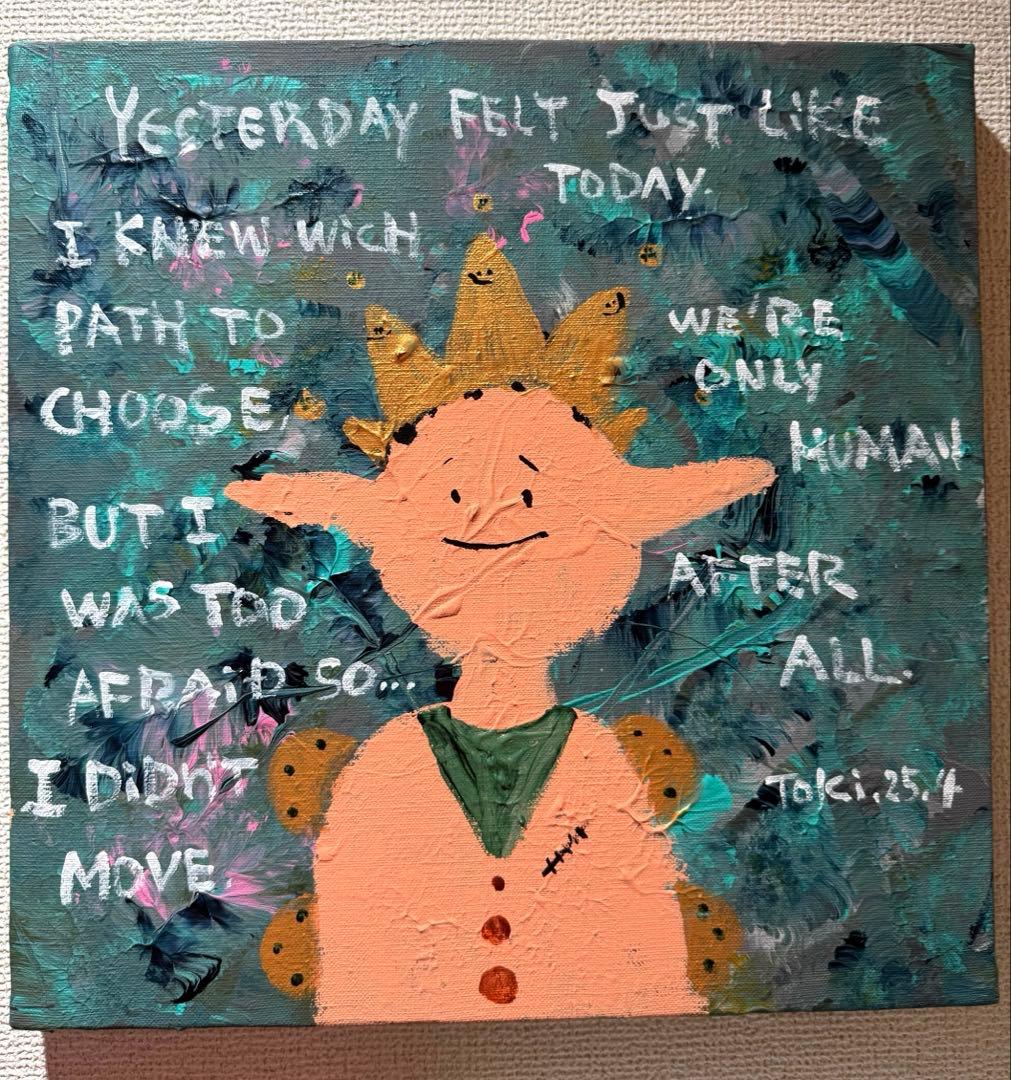 詩*音様 TOKI 抽象画 KING. #148