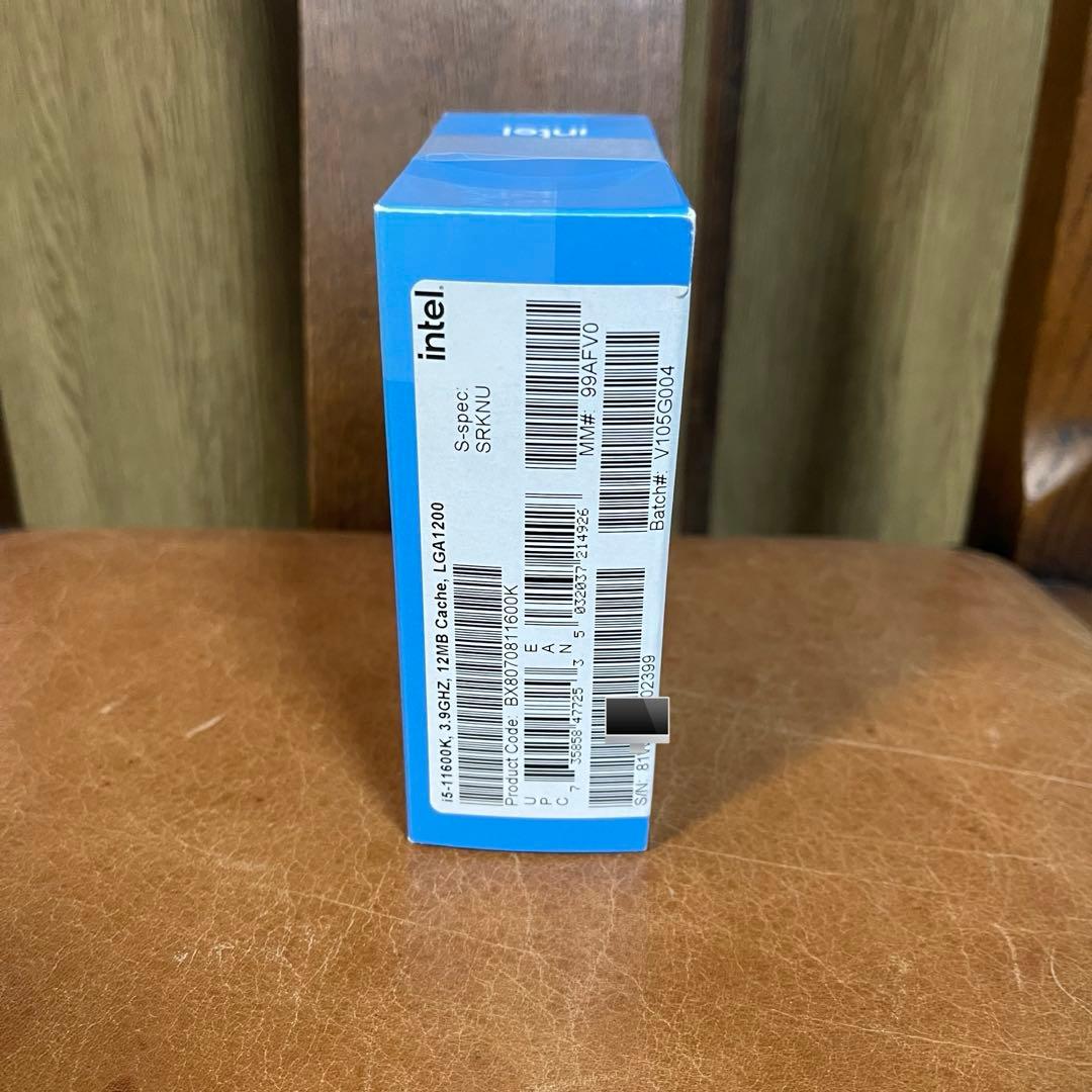 【値引不可】 新品 インテル CPU BX8070811600K 日本正規流通品